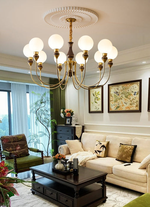 Helena Curve Chandelier-DWHOME