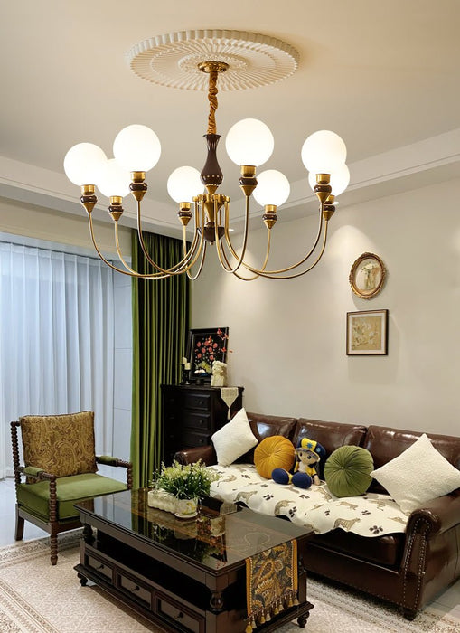 Helena Curve Chandelier-DWHOME