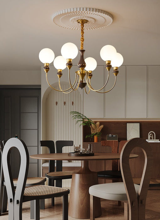 Helena Curve Chandelier-DWHOME