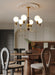 Helena Curve Chandelier-DWHOME