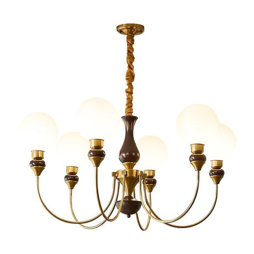 Helena Curve Chandelier-DWHOME