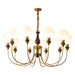 Helena Curve Chandelier-DWHOME