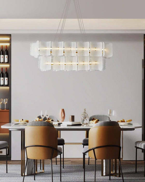 Helios Rectangle Pendant Lamp-DWHOME