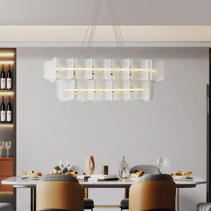 Helios Rectangle Pendant Lamp-DWHOME