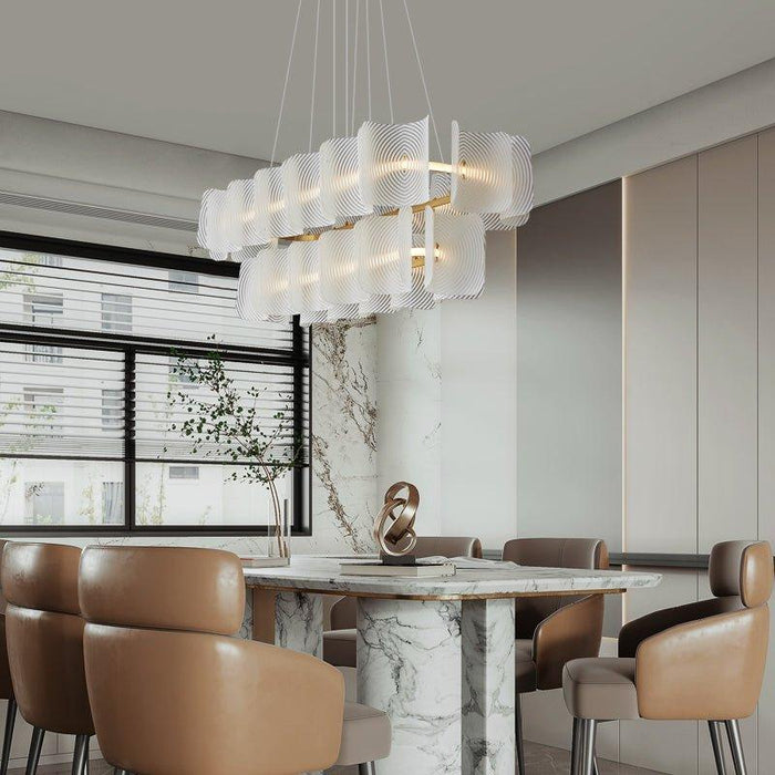 Helios Rectangle Pendant Lamp-DWHOME