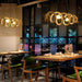 Hemp Rope Industrial Spiral Chandelier-DWHOME