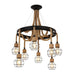 Hemp Rope Industrial Starfall Chandelier - DWHOME