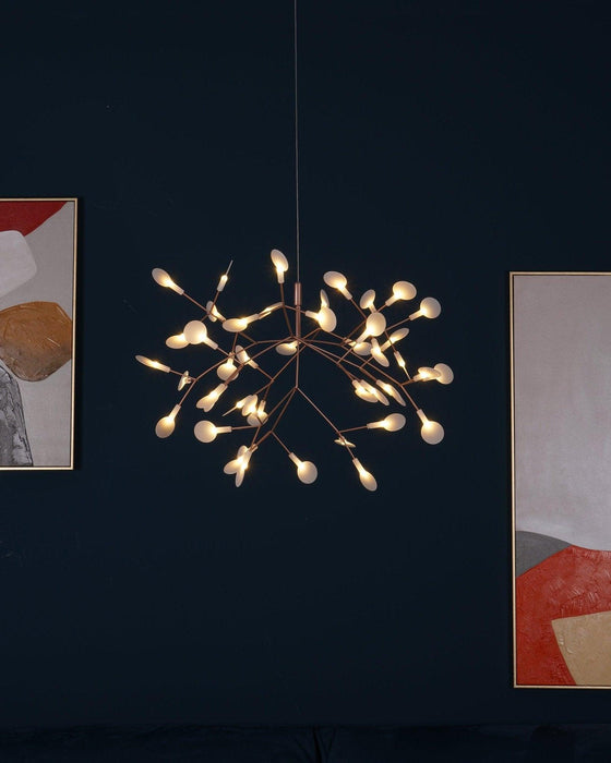 Rose Gold Firefly LED Chandelier-DWHOME