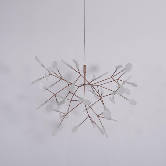 Rose Gold Firefly LED Chandelier-DWHOME