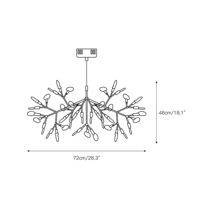 Heracleum Chandelier-DWHOME