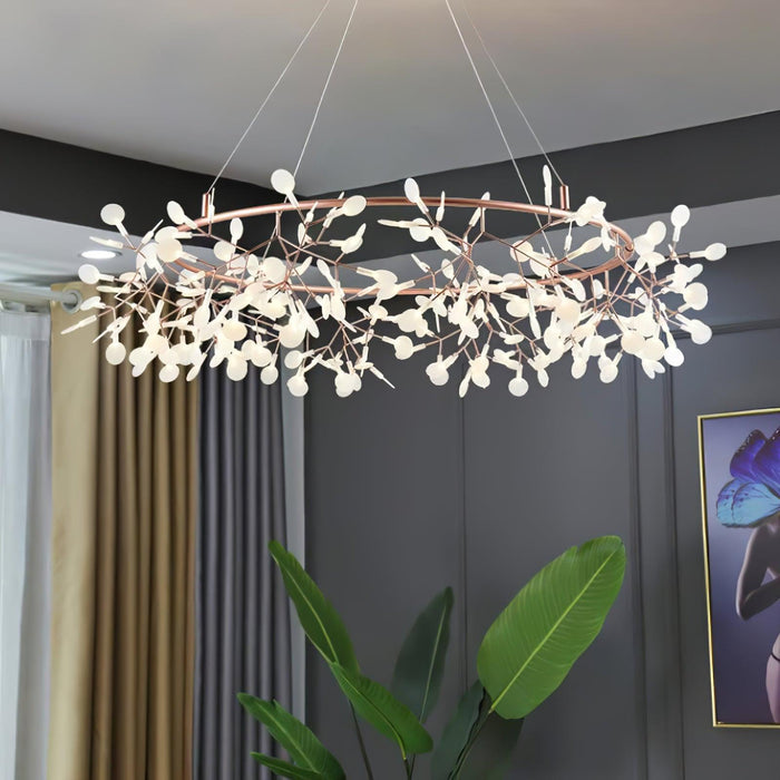 Heracleum Round Chandelier-DWHOME