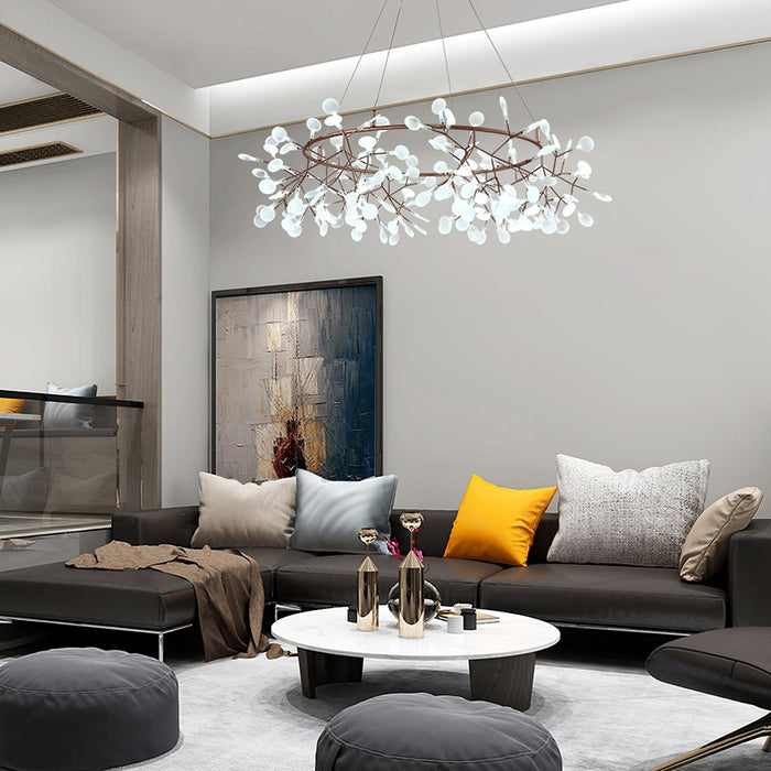 Heracleum Round Chandelier-DWHOME