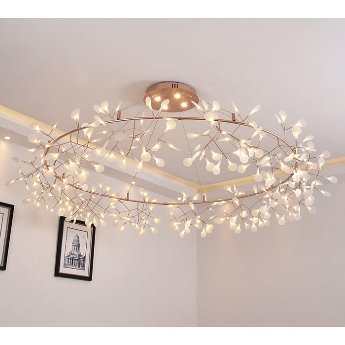 Heracleum Round Chandelier-DWHOME