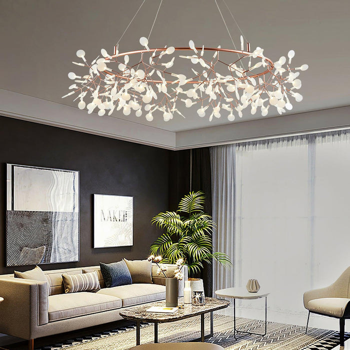 Heracleum Round Chandelier-DWHOME