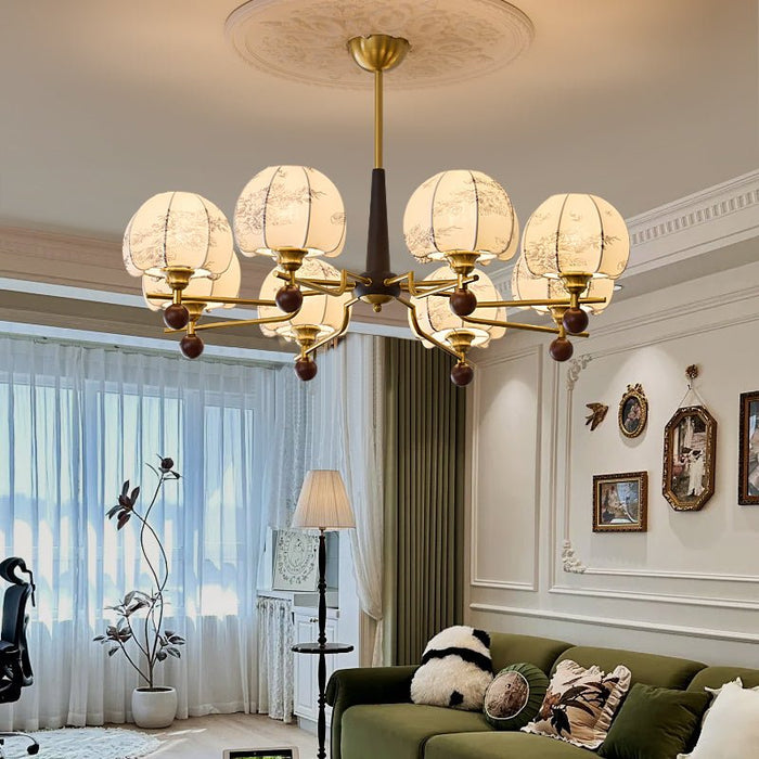 Heritage Bloom Chandelier-DWHOME