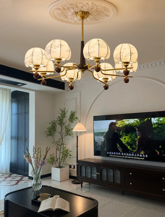 Heritage Bloom Chandelier-DWHOME