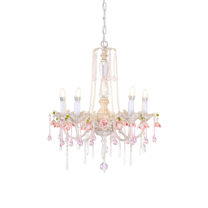 Heritage Rose Chandelier-DWHOME