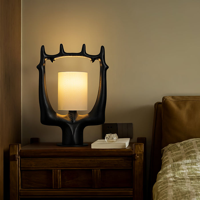 Antler Ring Table Lamp-DWHOME
