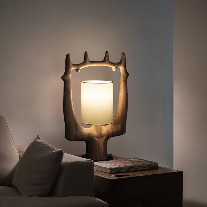 Antler Ring Table Lamp-DWHOME