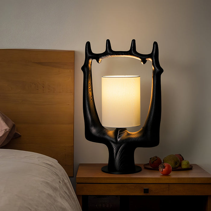 Antler Ring Table Lamp-DWHOME