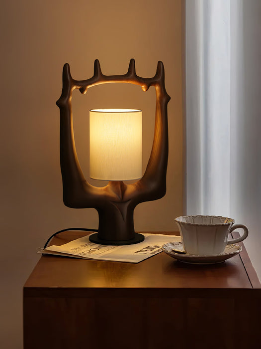 Antler Ring Table Lamp-DWHOME