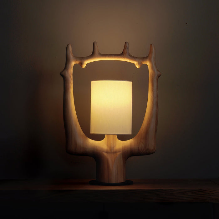 Antler Ring Table Lamp-DWHOME