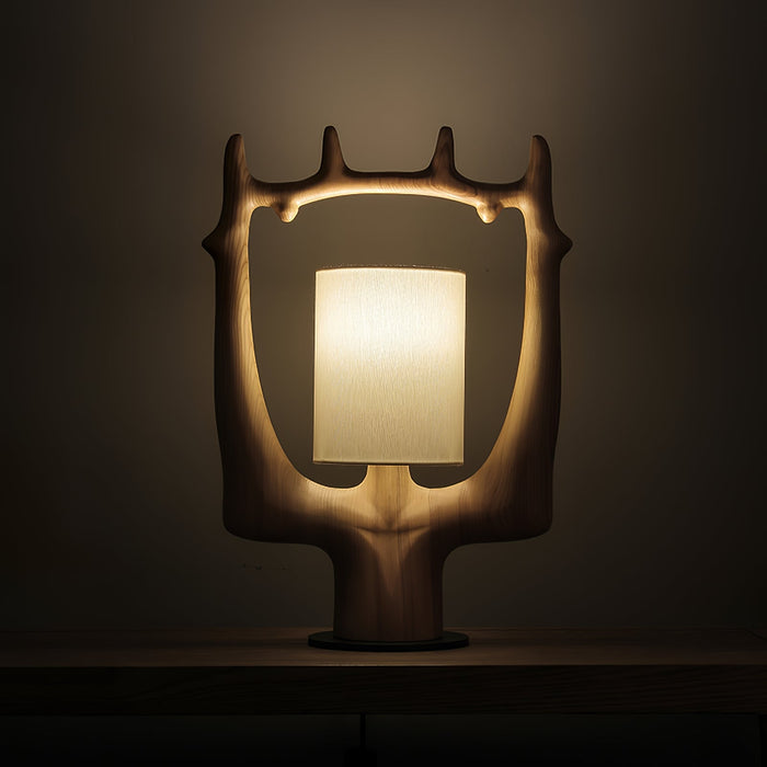 Antler Ring Table Lamp-DWHOME