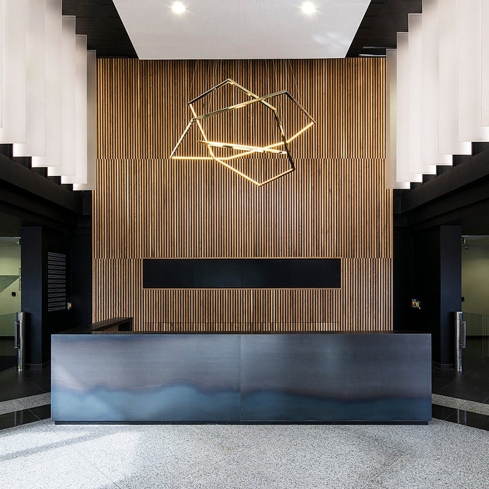 Hexagon Chandelier-DWHOME