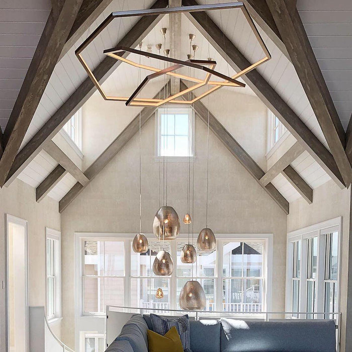 Hexagon Chandelier-DWHOME