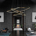 Hexagon Chandelier-DWHOME