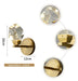 Bari Crystal Wall Sconce - DWHOME