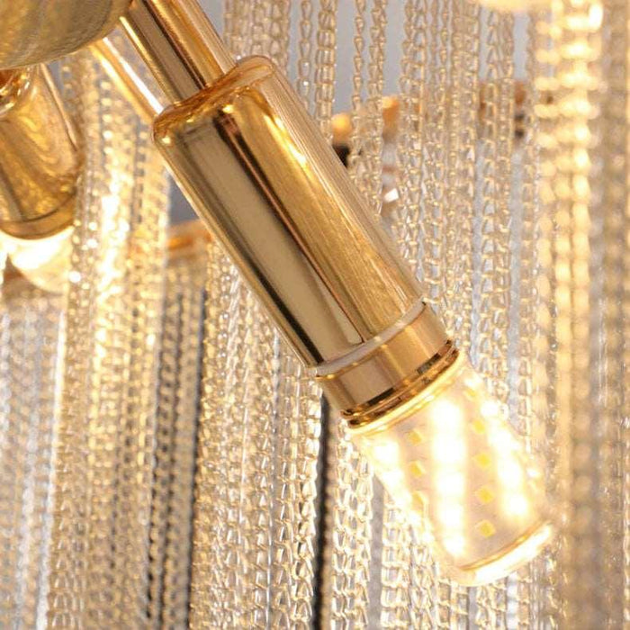 Cadena Chain Tassel Ceiling Chandelier - DWHOME