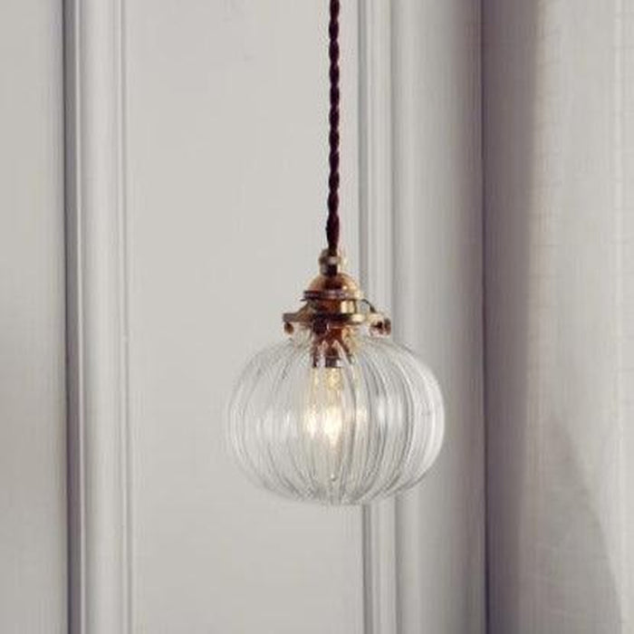 Lampe suspendue vintage en cuivre Style nordique N READY-DWHOME