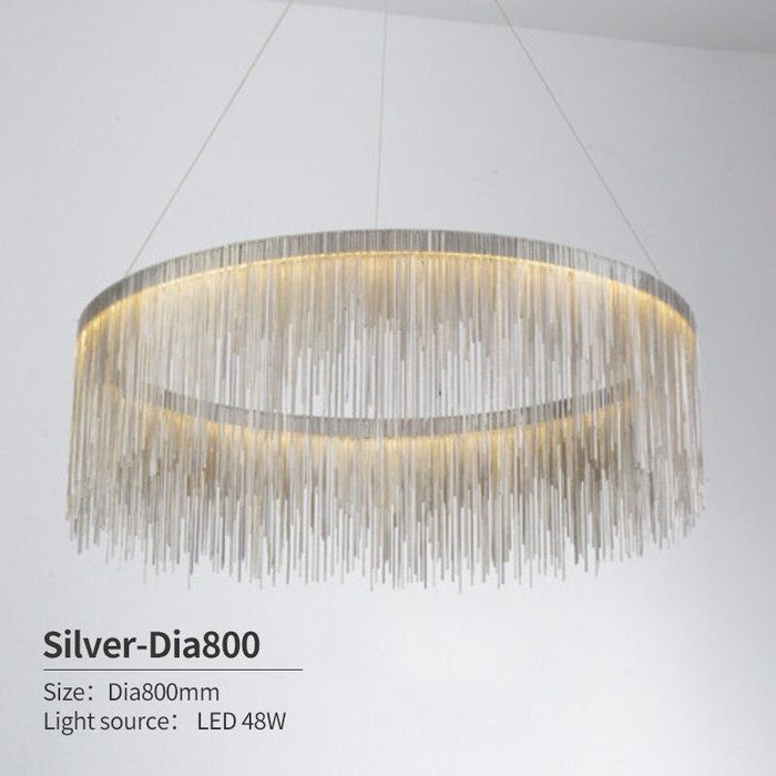 Modern Style Golden Drizzle Chandelier - DWHOME