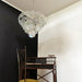 Elegant Murano Disc Iridescent Chandelier-DWHOME