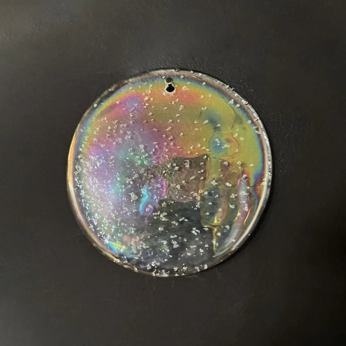 Elegant Murano Disc Iridescent Chandelier-DWHOME