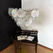 Elegant Murano Disc Iridescent Chandelier-DWHOME