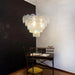 Elegant Murano Disc Iridescent Chandelier-DWHOME