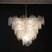 Elegant Murano Disc Iridescent Chandelier-DWHOME