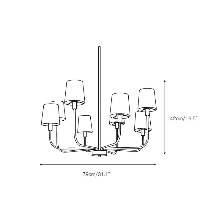 Hilbert Chandelier-DWHOME