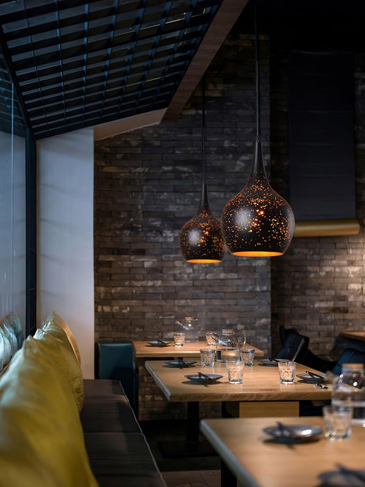 Hollow Industrial Pendant Lamp-DWHOME