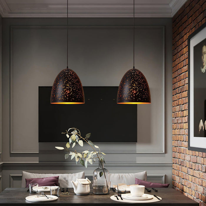 Hollow Industrial Pendant Lamp-DWHOME