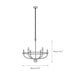 HomePlace Greyson Chandelier-DWHOME
