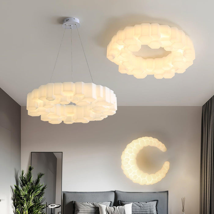 Honeycomb Ceiling Lamp-DWHOME