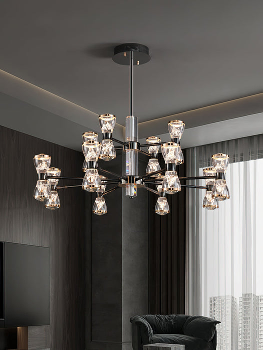 Honeycomb LED Chandelier-DWHOME