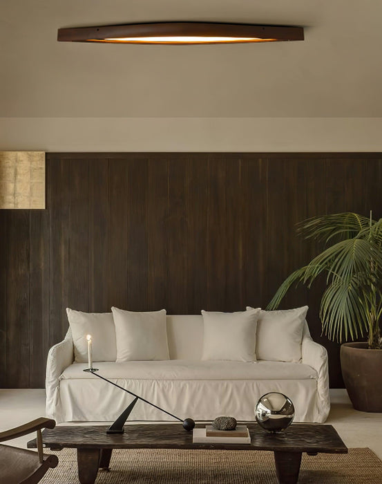 Horizon Linear Wood Ceiling Lamp-DWHOME