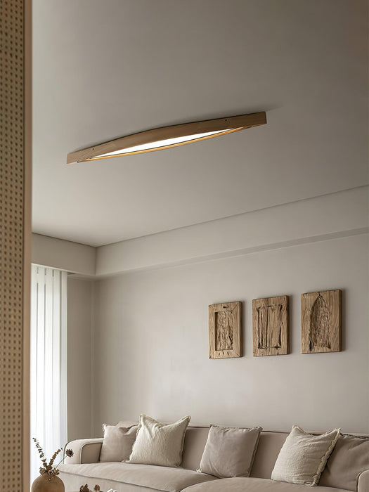 Horizon Linear Wood Ceiling Lamp-DWHOME