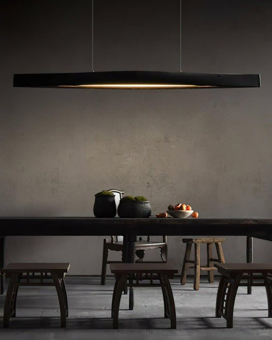 Horizon Linear Wood Pendant Lamp-DWHOME