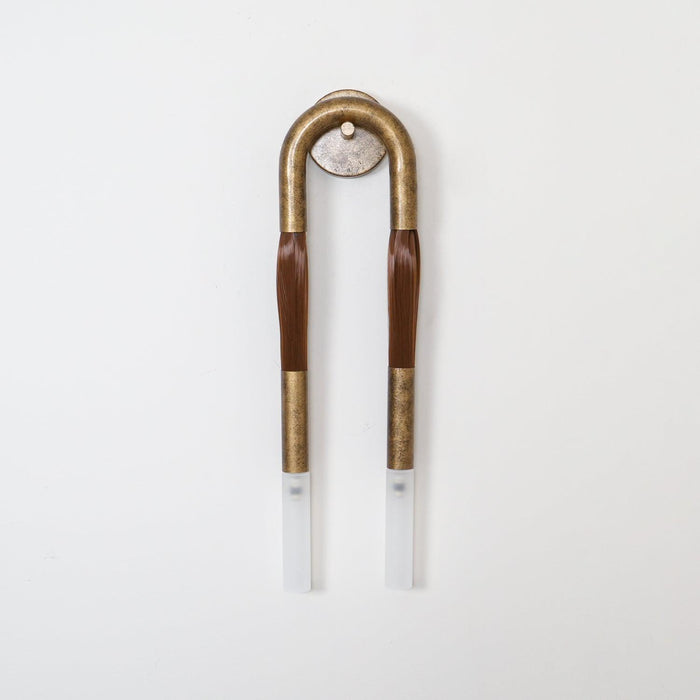 Horsehair Wall Lamp-DWHOME