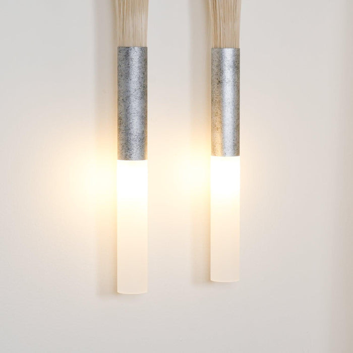Horsehair Wall Lamp-DWHOME